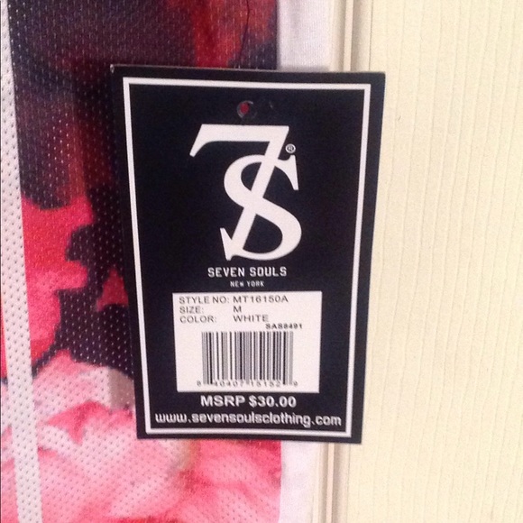 Jersey/tee hi-lo men's tee Sz:M - Picture 5 of 7